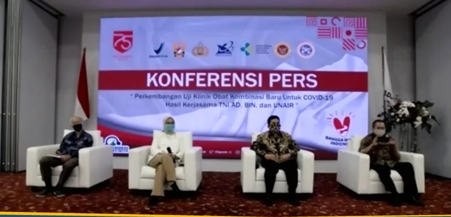 Penjelasan Badan POM Tentang Hasil Uji Klinik Obat Kombinasi untuk COVID-19